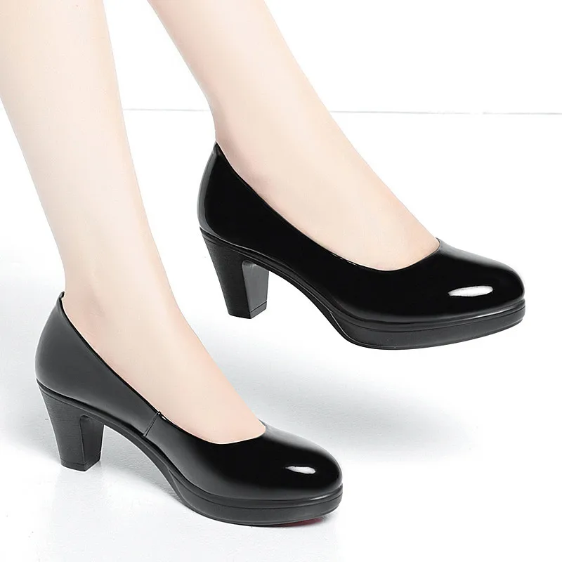 Patent Leather Pump - 6cm 8cm Plus Size 34-42 Elegant
