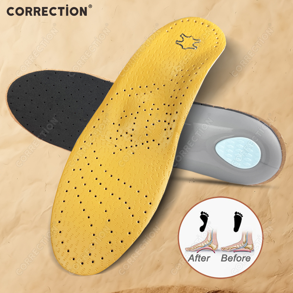 Women'S Shoes Plantar Fasciitis - Leather Orthopedic Insole Arch Support Plantar