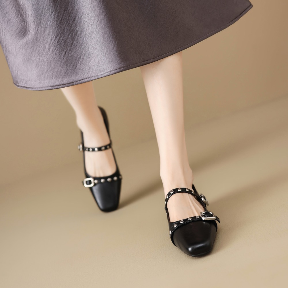Women Shoes Nb - Fashion Buckle Strap Women Mary Jane