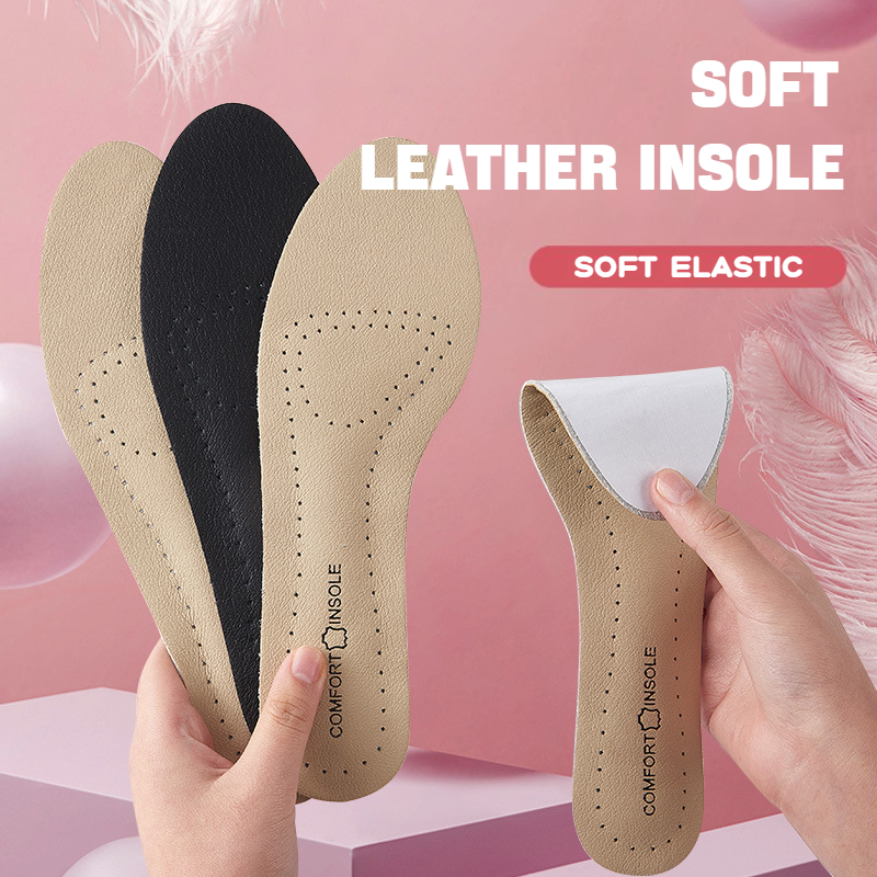 Women'S Shoes Plantar Fasciitis - 1Pair Leather Women Shoes Insoles Soft