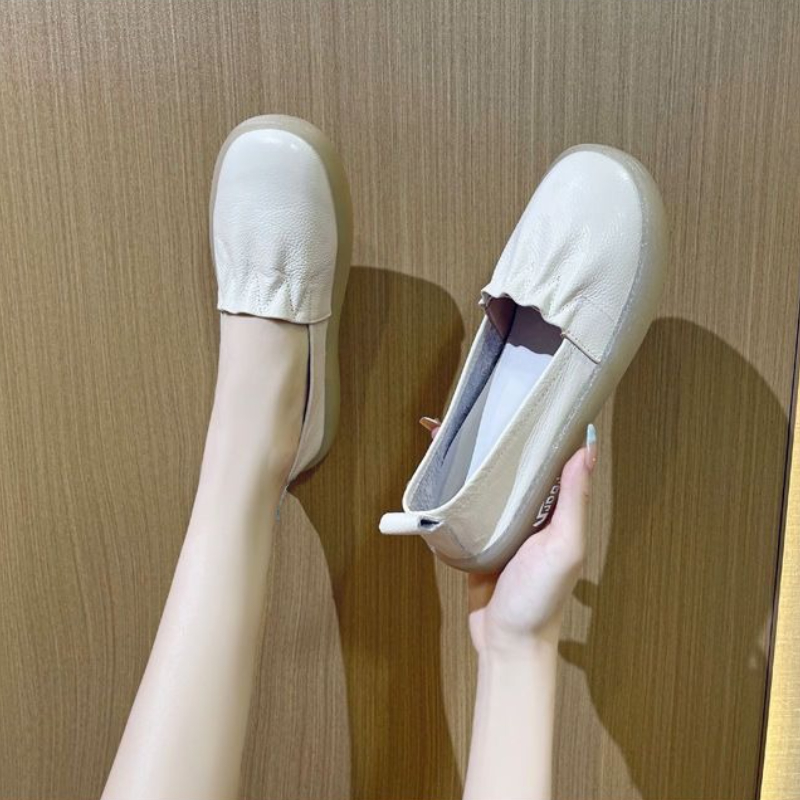 Loafer Flat Women - Spring and Autumn ​Women's White Loafer