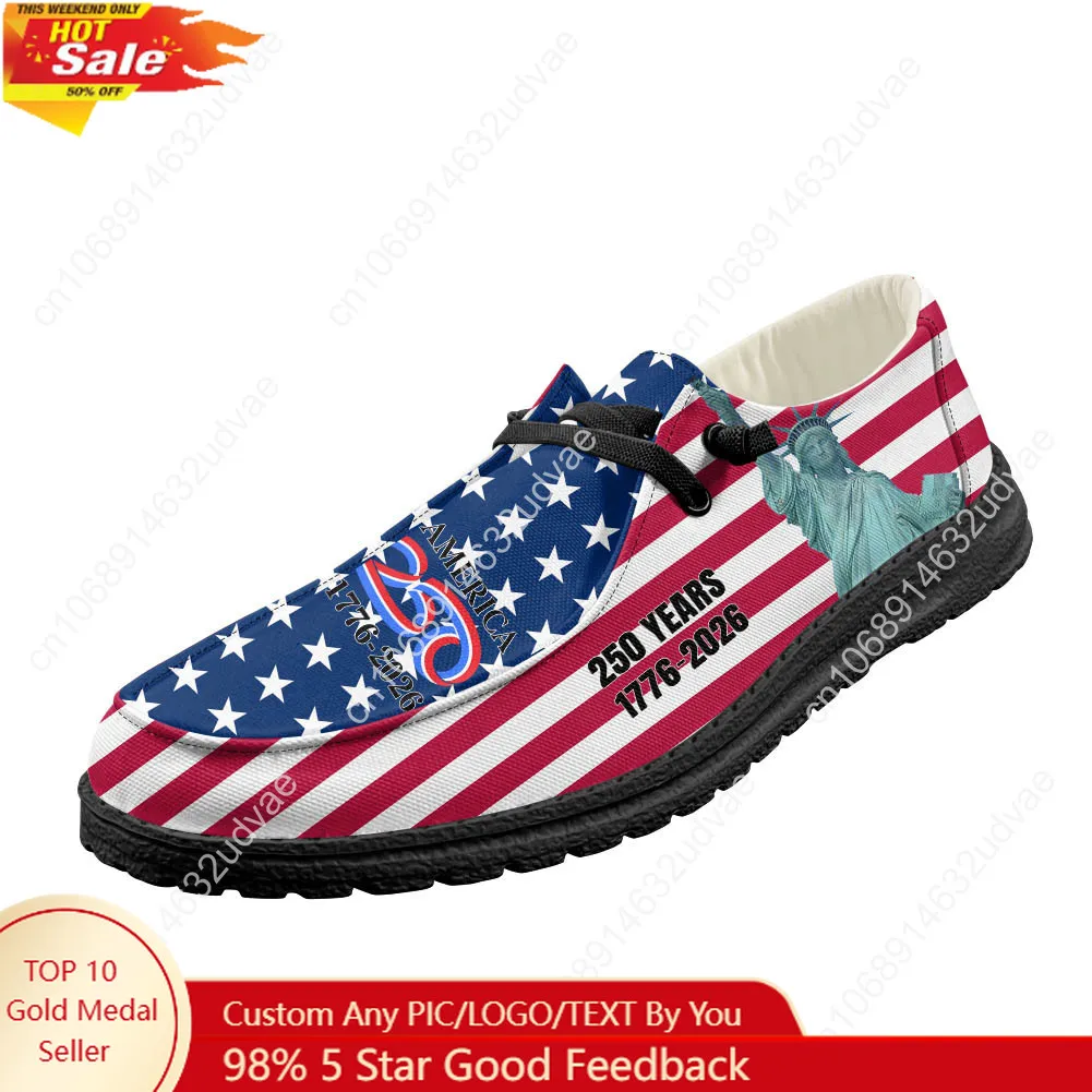 Loafer Flat Women - America 250th Anniversary 1776-2026 Loafers Men