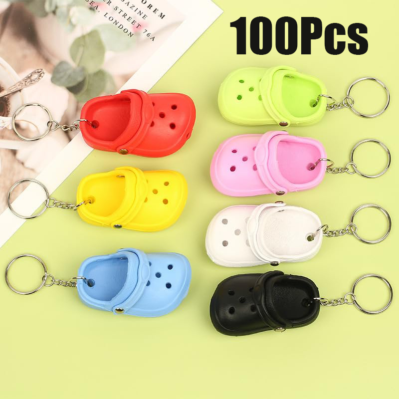 100Pcs Mini Croc Style Clog Sh - Croc Style Clog 评论和价格