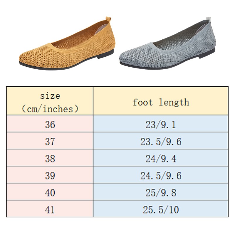 Women Flat Shoes Knitted Loafe - Loafer Flat Women 评论和价格
