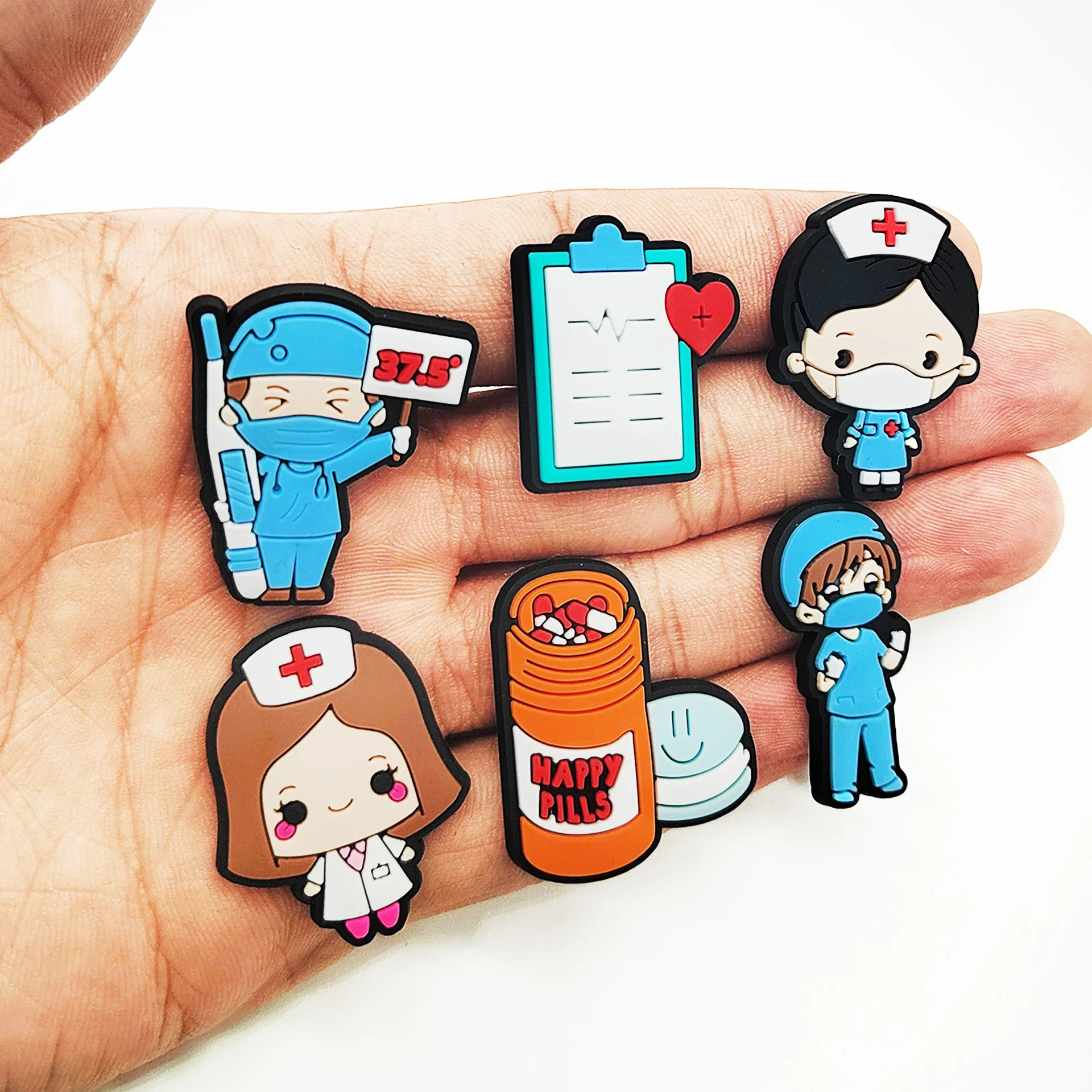 New 1pcs PVC Shoe Charms for C - Croc Style Clog 评论和价格