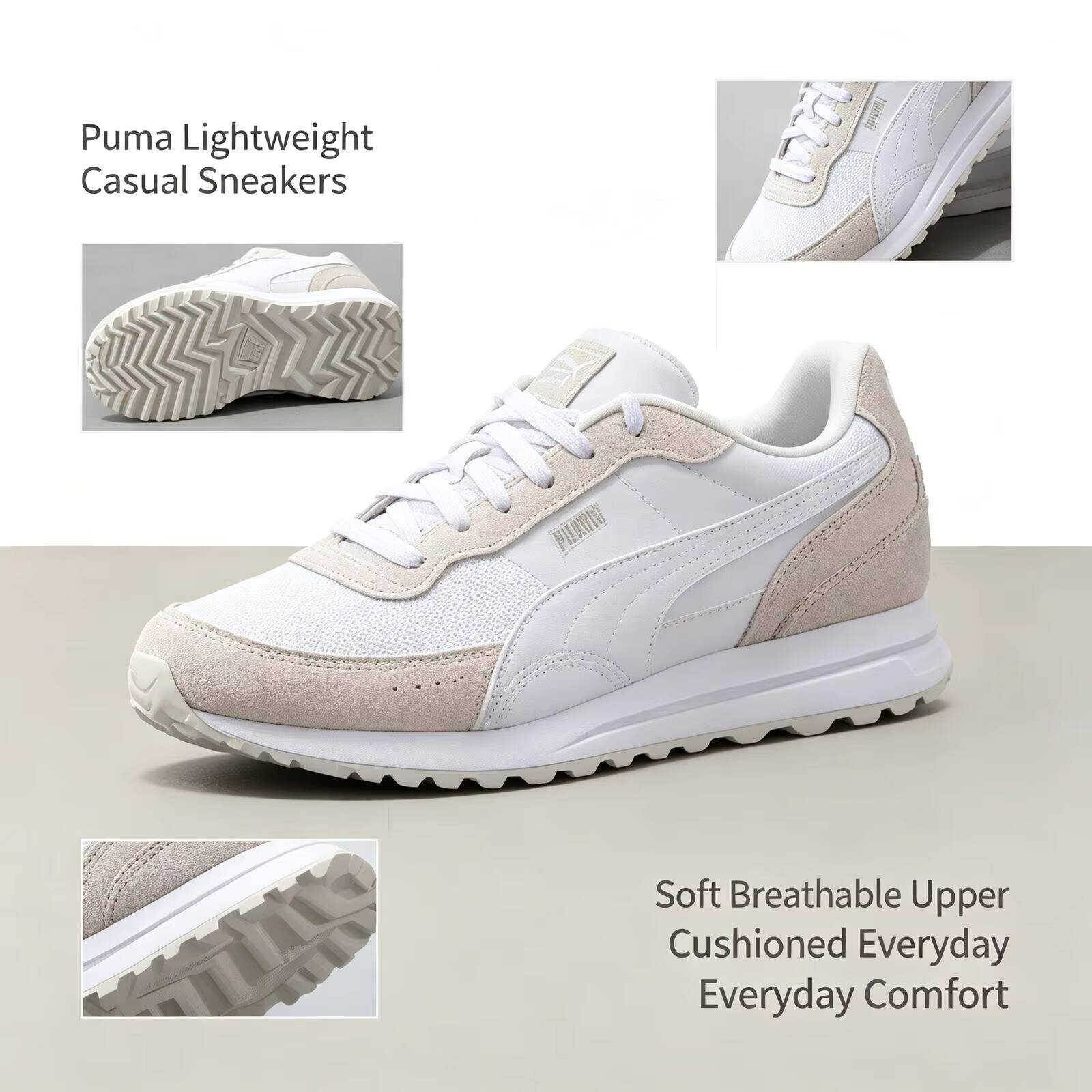 New Hot Puma White Lightweight - Women Shoes Puma 评论和价格