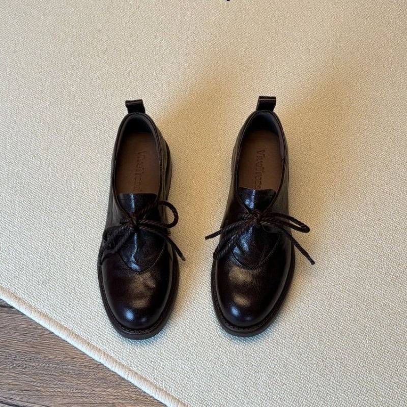 French Vintage Simple Lace-up  - Women'S Shoes Kitten Heels 评论和价格