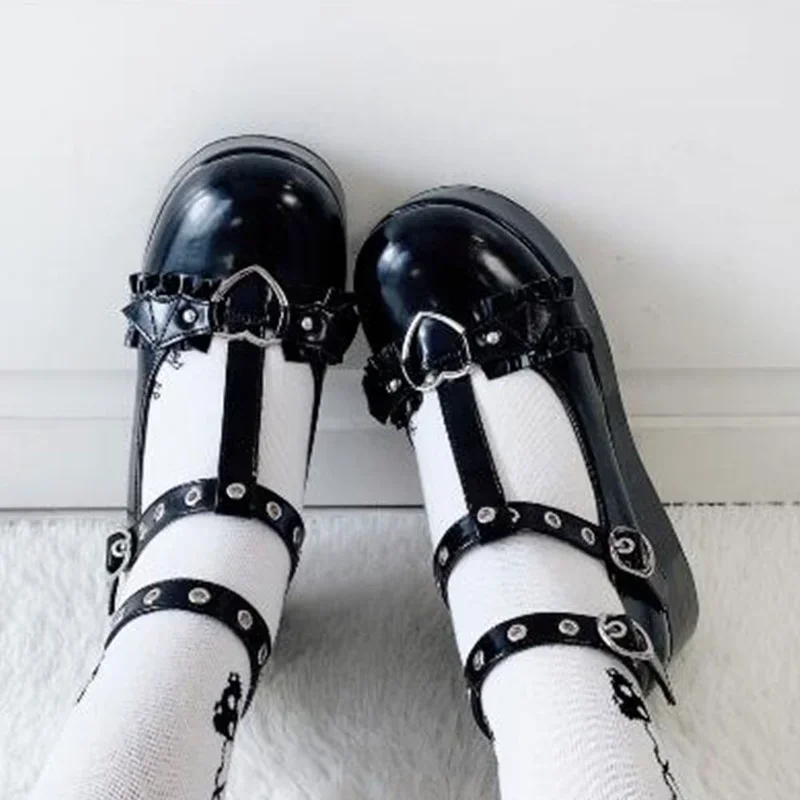 New Brand Girls Platform Wedge - Women Shoes Japanese Brand 评论和价格