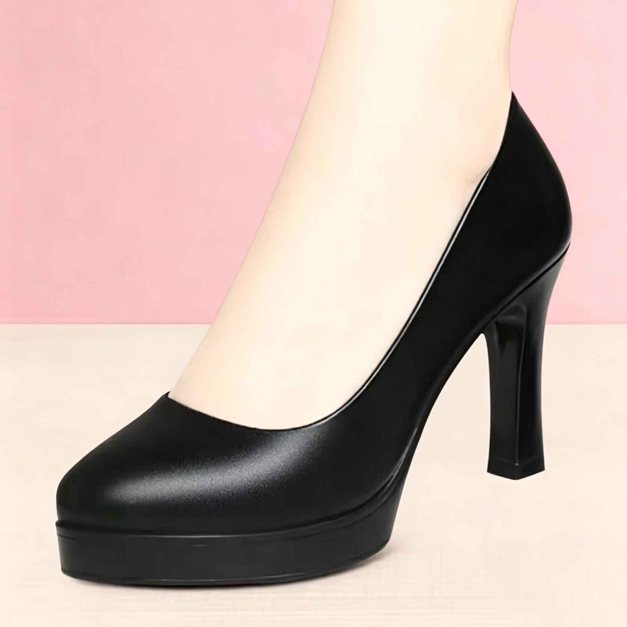 6.5cm 8.5cm All Match Office L - Court Heel Pointed 评论和价格