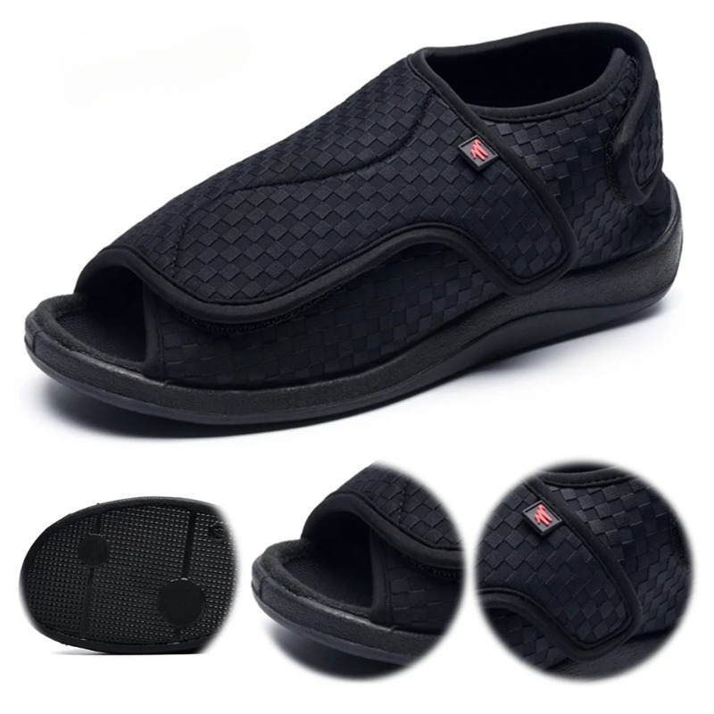 Women Men Diabetic Slippers Ex - Women'S Shoes For Wide Feet 评论和价格