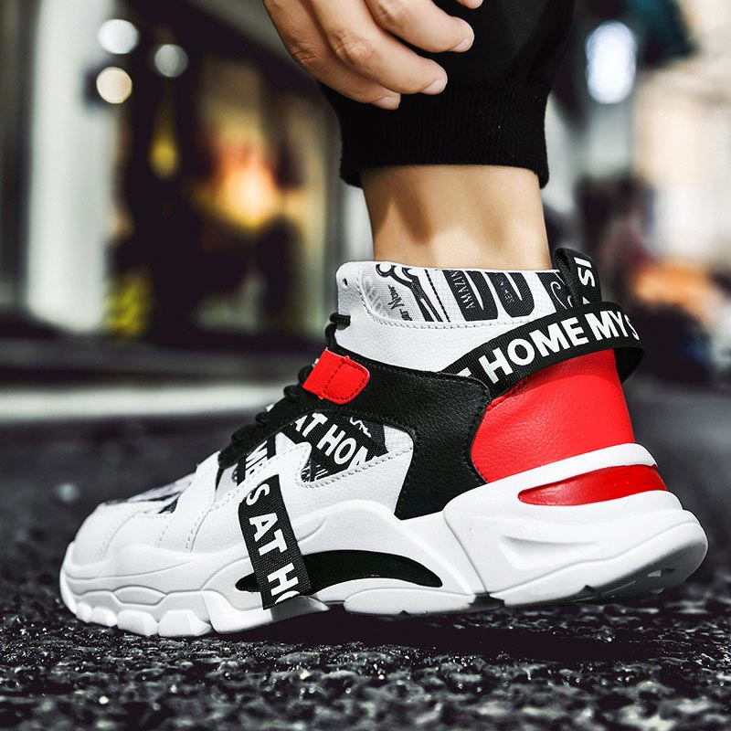 Large Size High Top Chunky Man - Women Shoes Japanese Brand 评论和价格