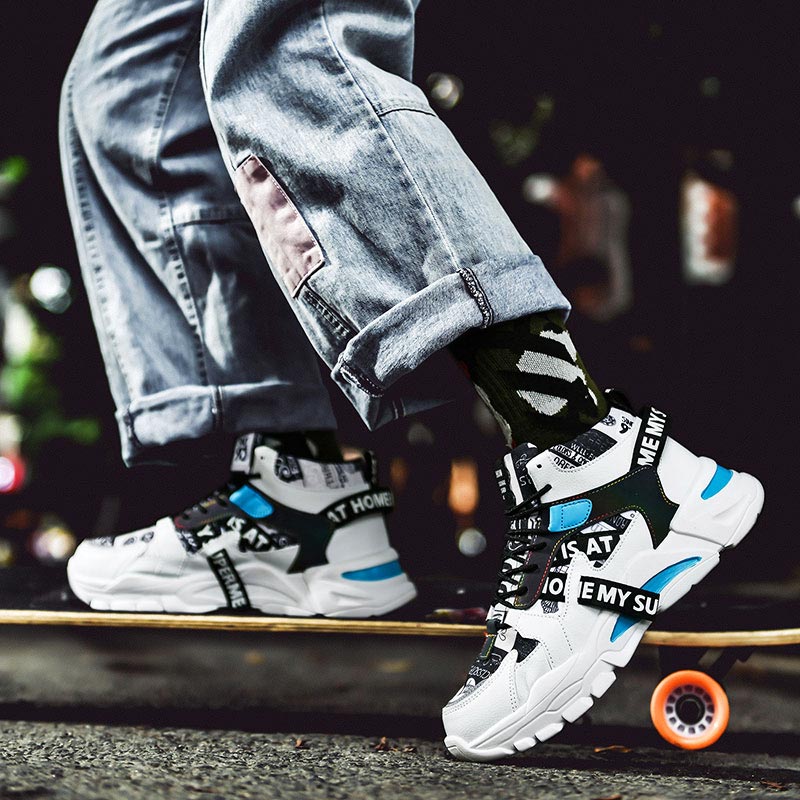 Large Size High Top Chunky Man - Women Shoes Japanese Brand 评论和价格