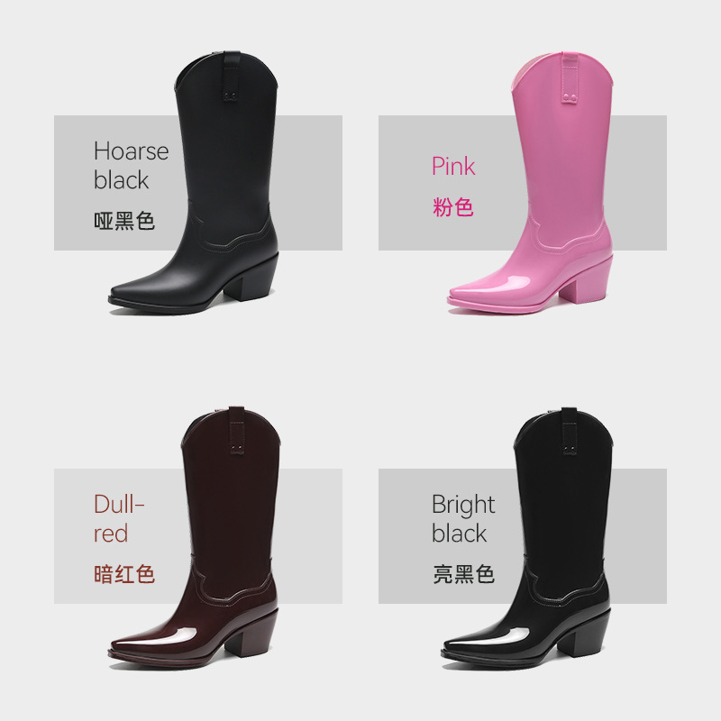 Long Rain Boots Women's Fashio - Women'S Shoes Neuropathy 评论和价格