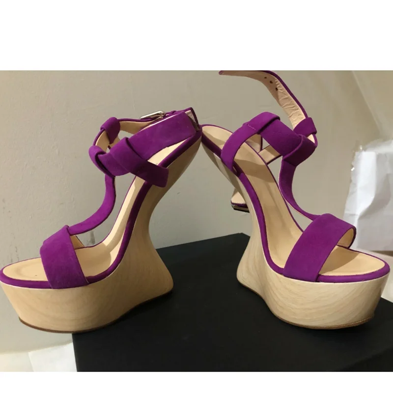 Wood Grain Hoof Heels green Su - Kids Shoes Women 评论和价格