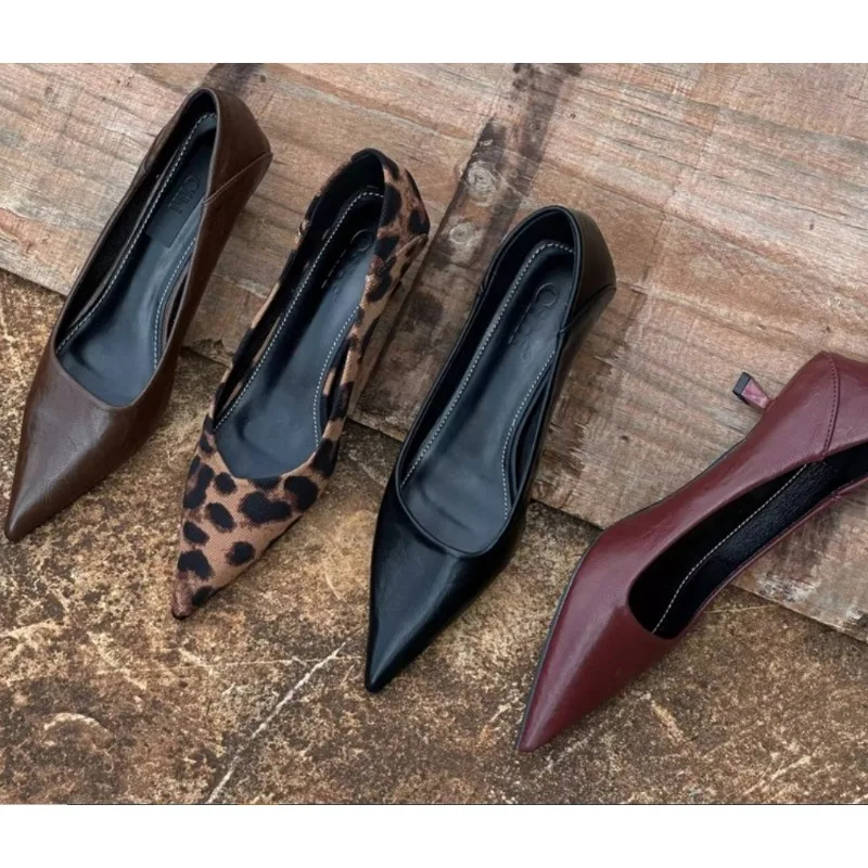 2024 Women Sexy High Heels Bur - Women Shoes Formal 评论和价格