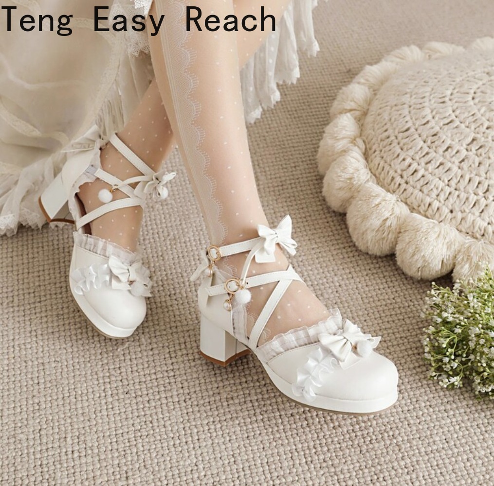 Women's White Mary Janes Sanda - Women'S Shoes Easy Street 评论和价格