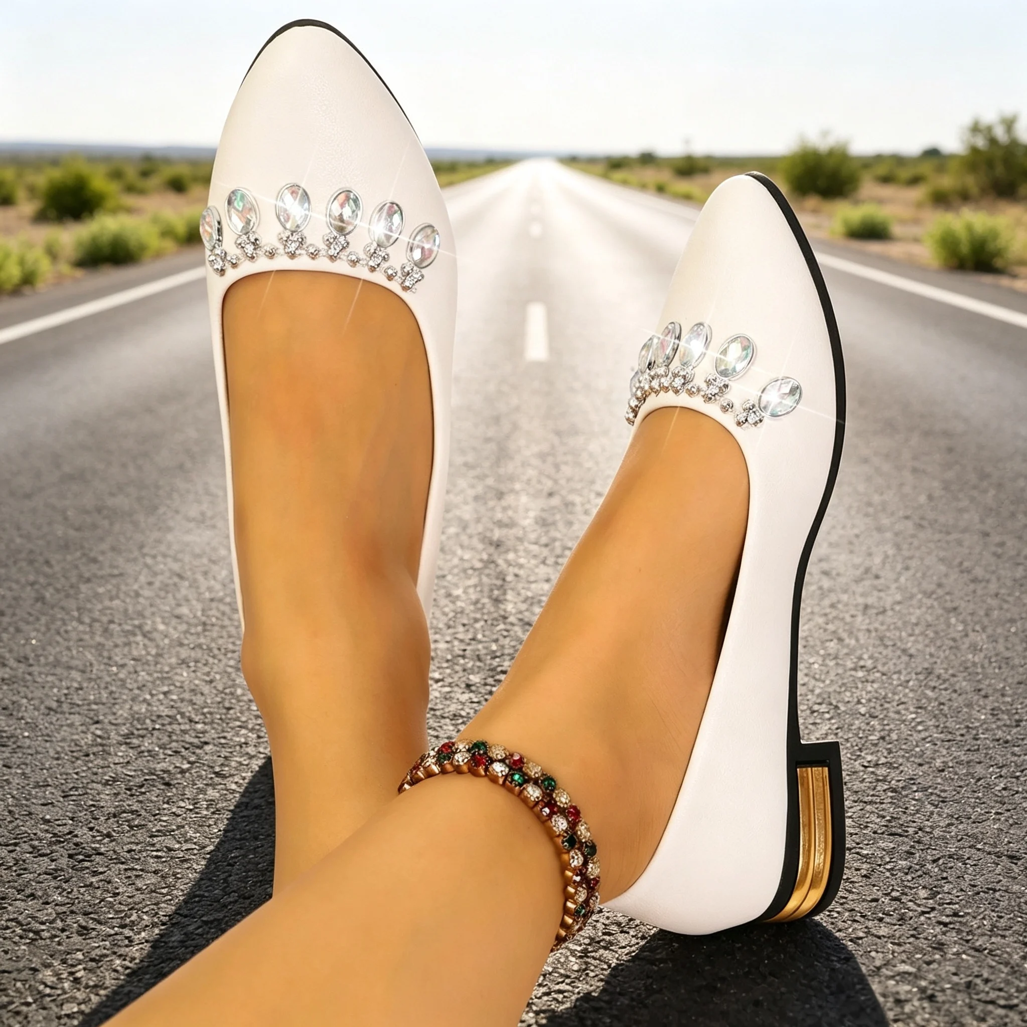 Women Flats Pointed Toe Ballet - Loafer Flat Women 评论和价格