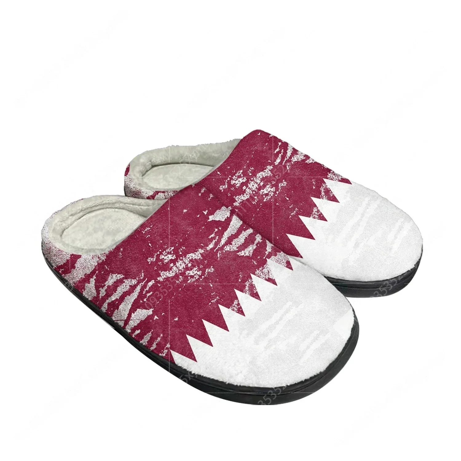 Qatar Flag Home Cotton Custom  - Women Shoes Qatar 评论和价格