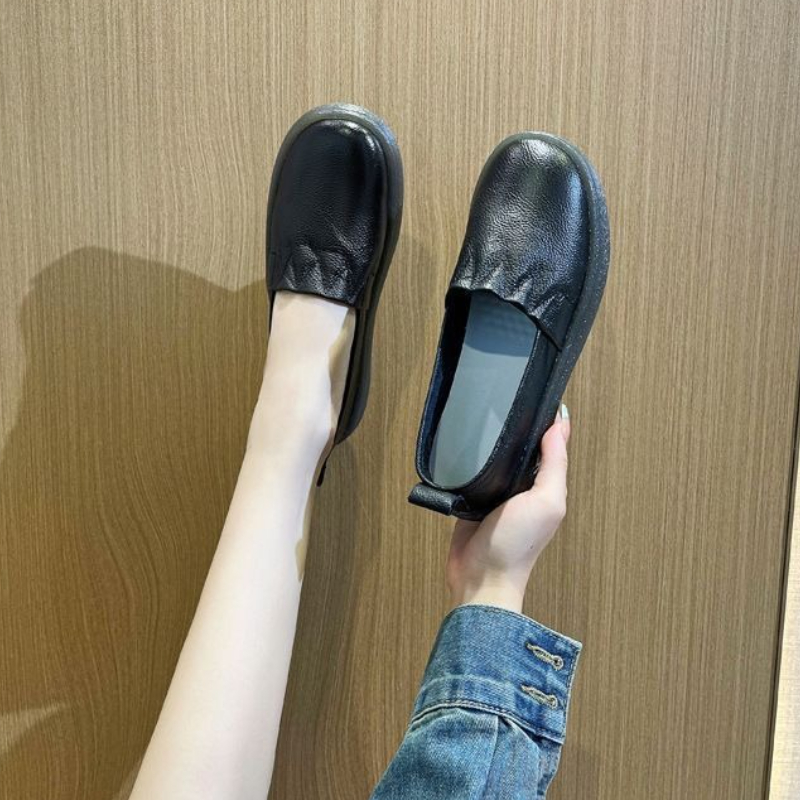Spring and Autumn ​Women's Whi - Loafer Flat Women 评论和价格