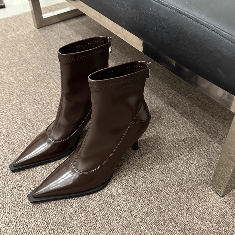 Autumn Winter Women Slim Ankle - Women Shoes Nb 评论和价格