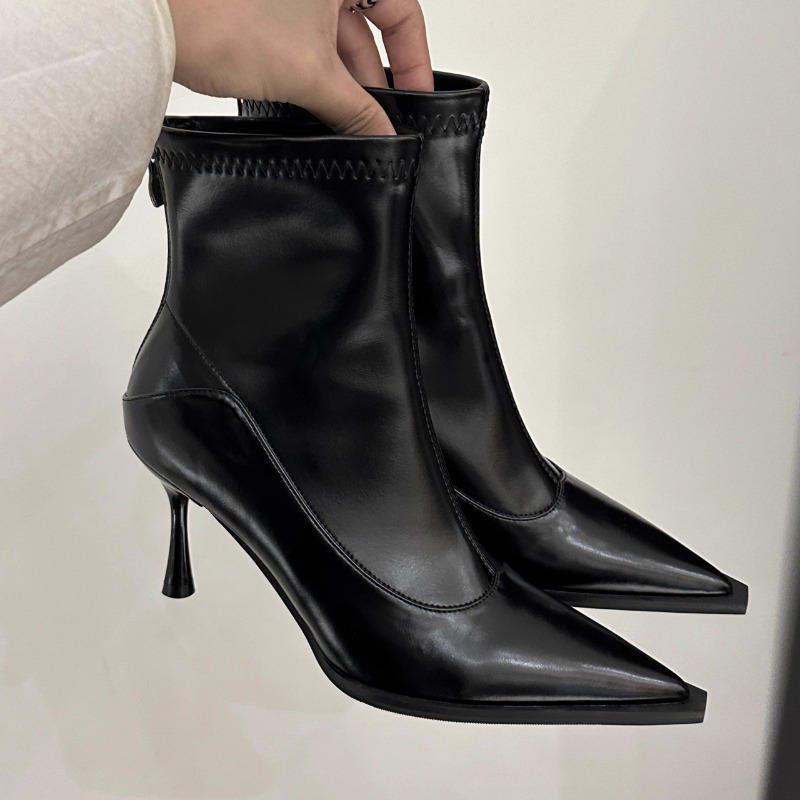 Autumn Winter Women Slim Ankle - Women Shoes Nb 评论和价格