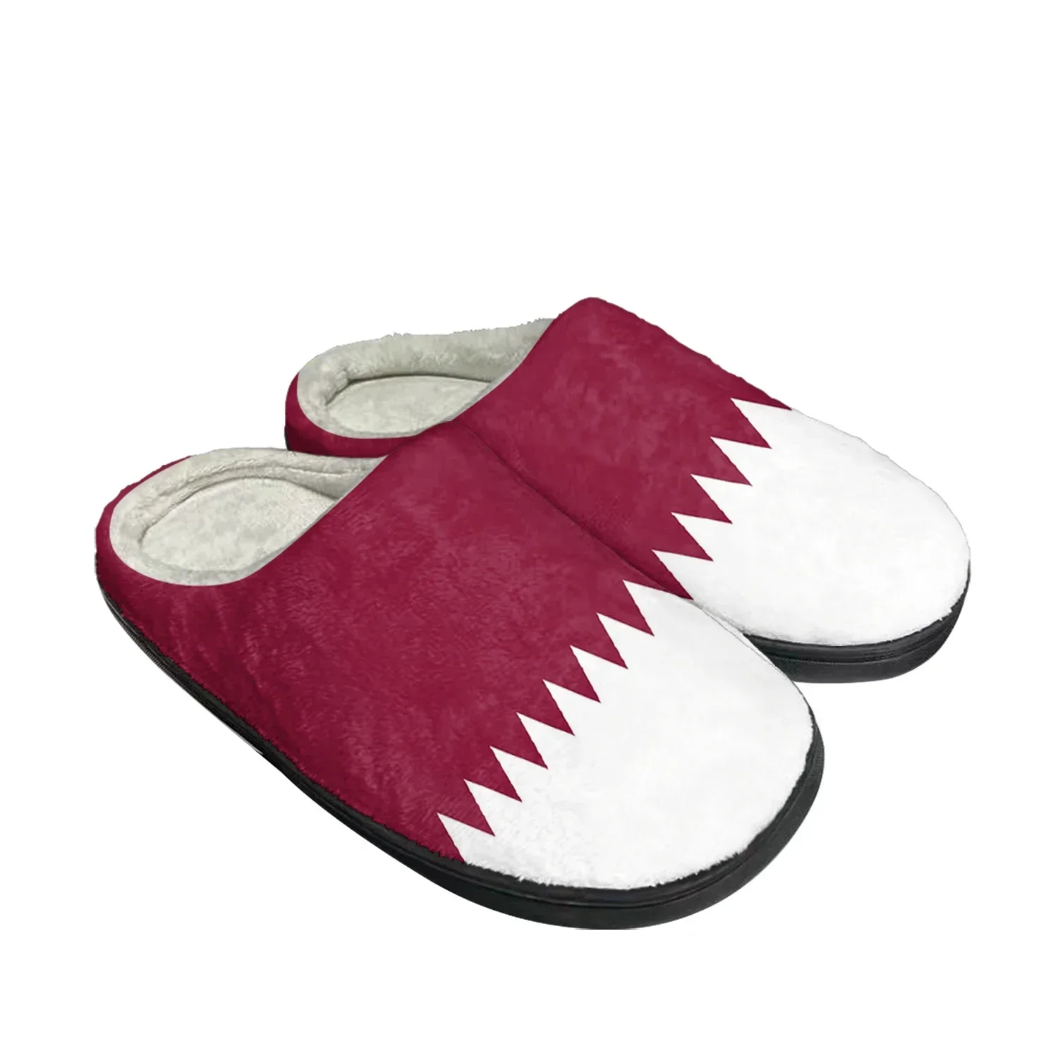 Qatar Flag Home Cotton Custom  - Women Shoes Qatar 评论和价格