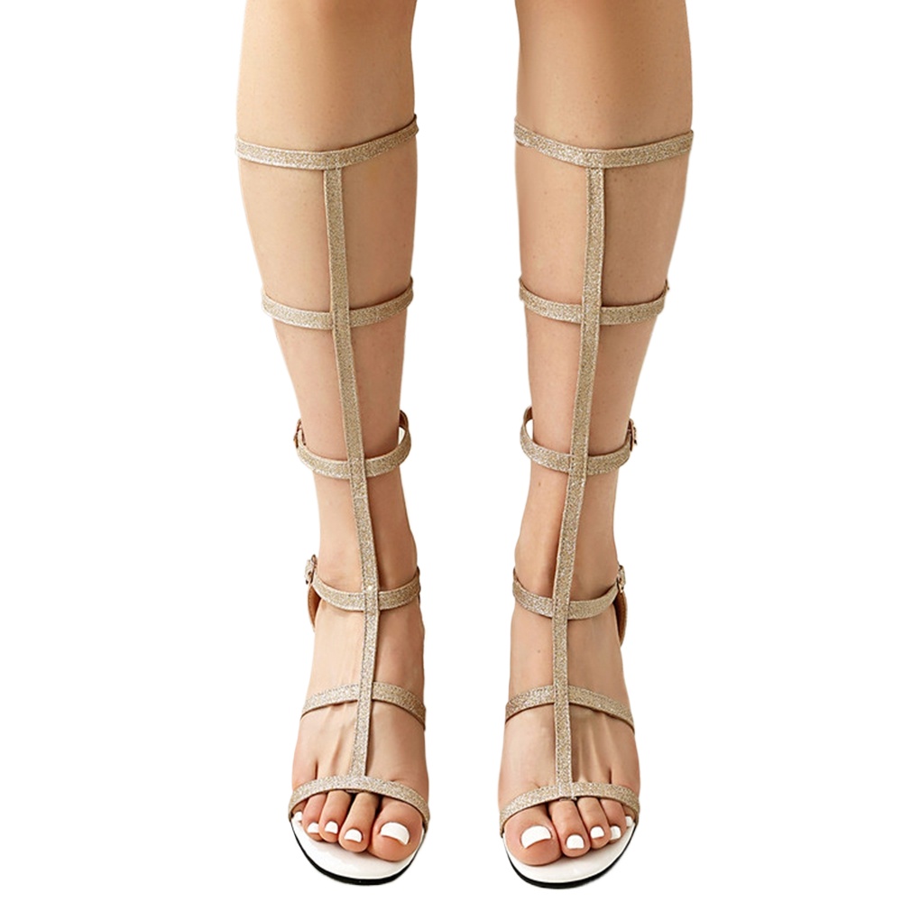 Ladies Strappy Gladiator Sanda - Women'S Shoes For Wide Feet 评论和价格