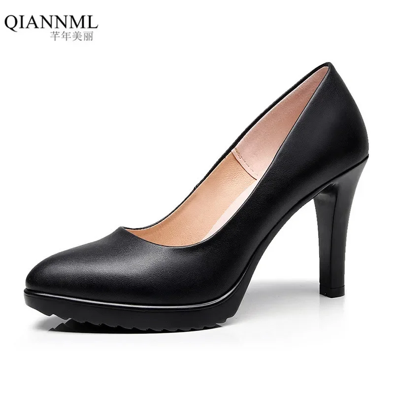 8cm Small Size 32-43 Fashion E - Court Heel Pointed 评论和价格