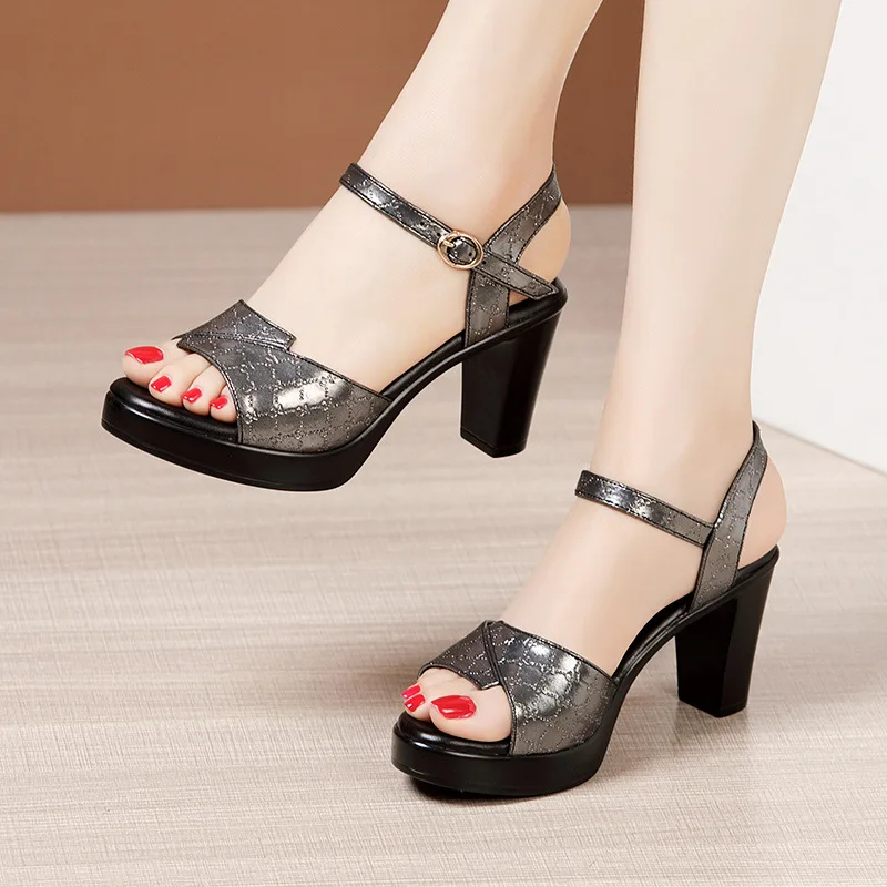 8cm Small Size 32-43 Elegant N - Women Shoes Formal 评论和价格