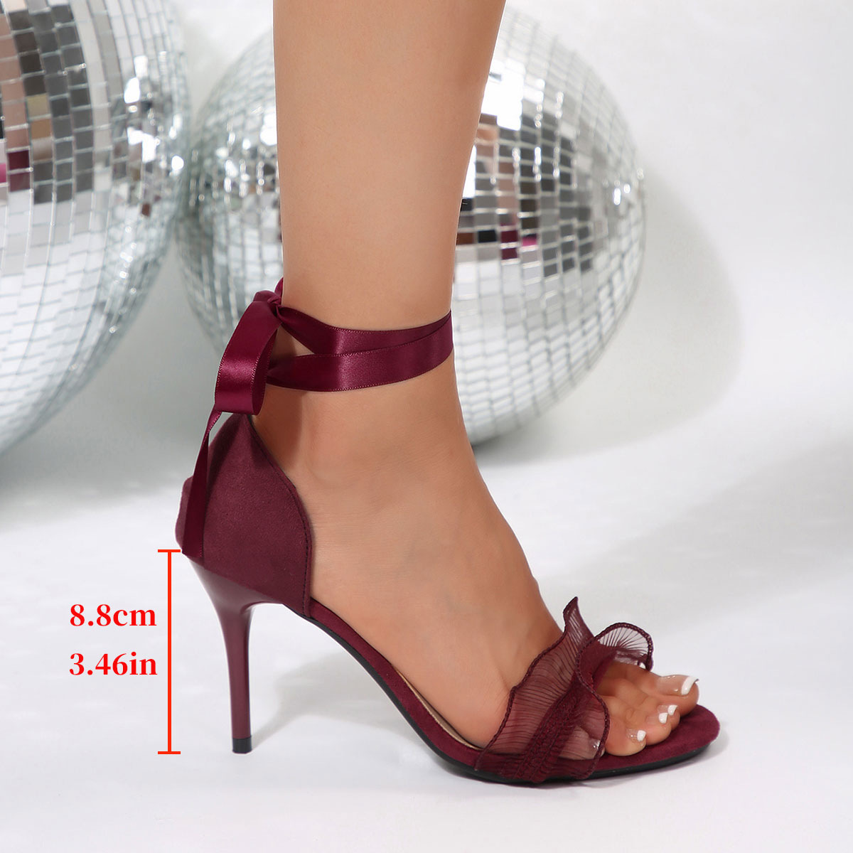 Lace Decorative Black High Hee - Women Shoes Formal 评论和价格