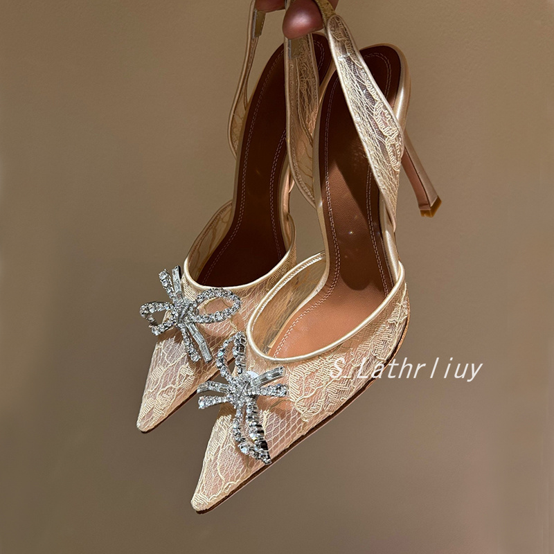 Sandals Rhinestone Flower Poin - Patent Leather Pump 评论和价格