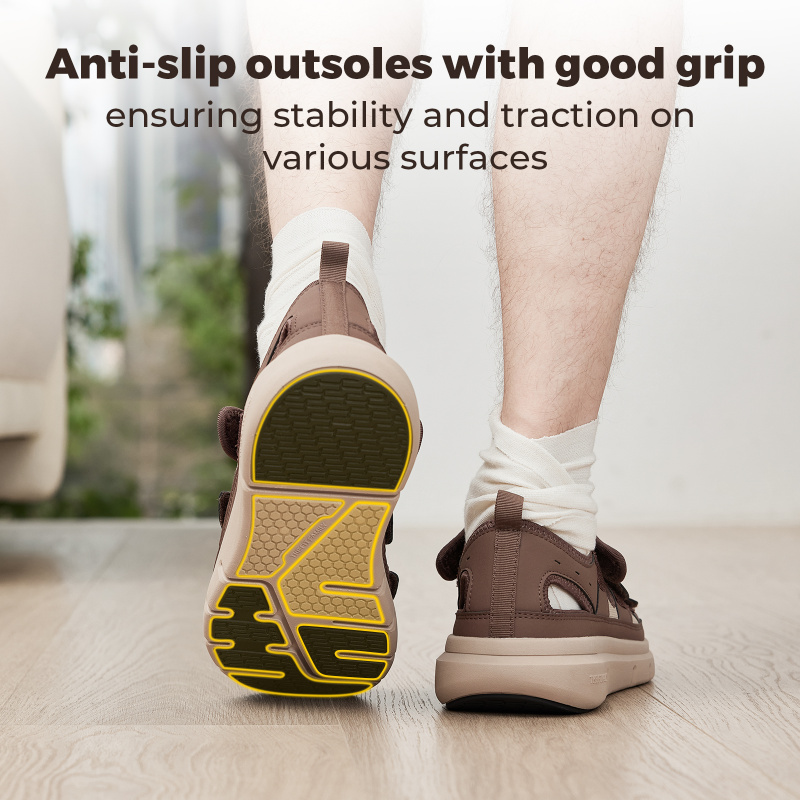 Summer Men'S Sandals Widened D - Women'S Shoes Plantar Fasciitis 评论和价格
